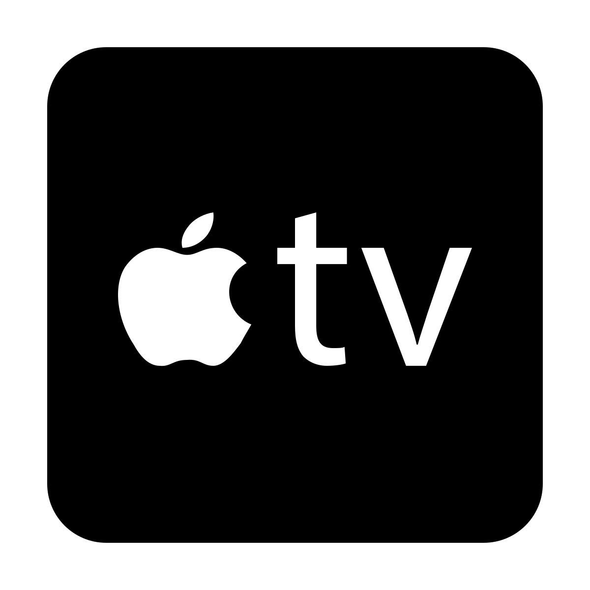 ios 17 filled style apple tv icon