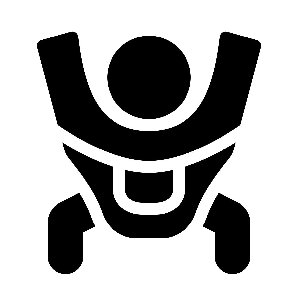 ios 17 filled style baby sling icon