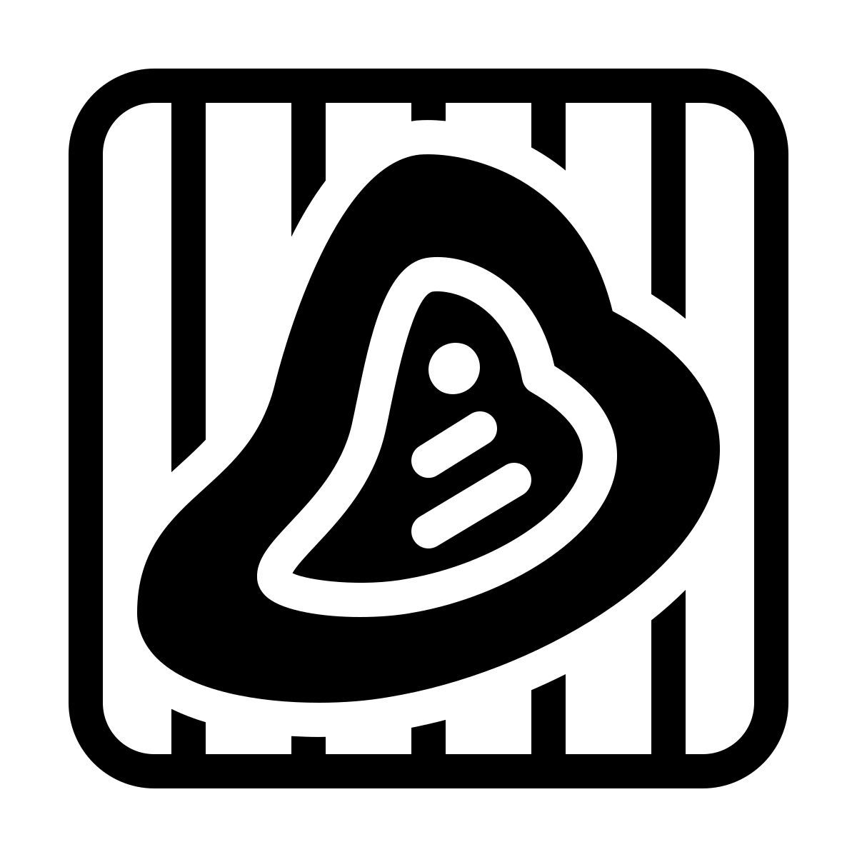 ios 17 filled style barbacoa icon