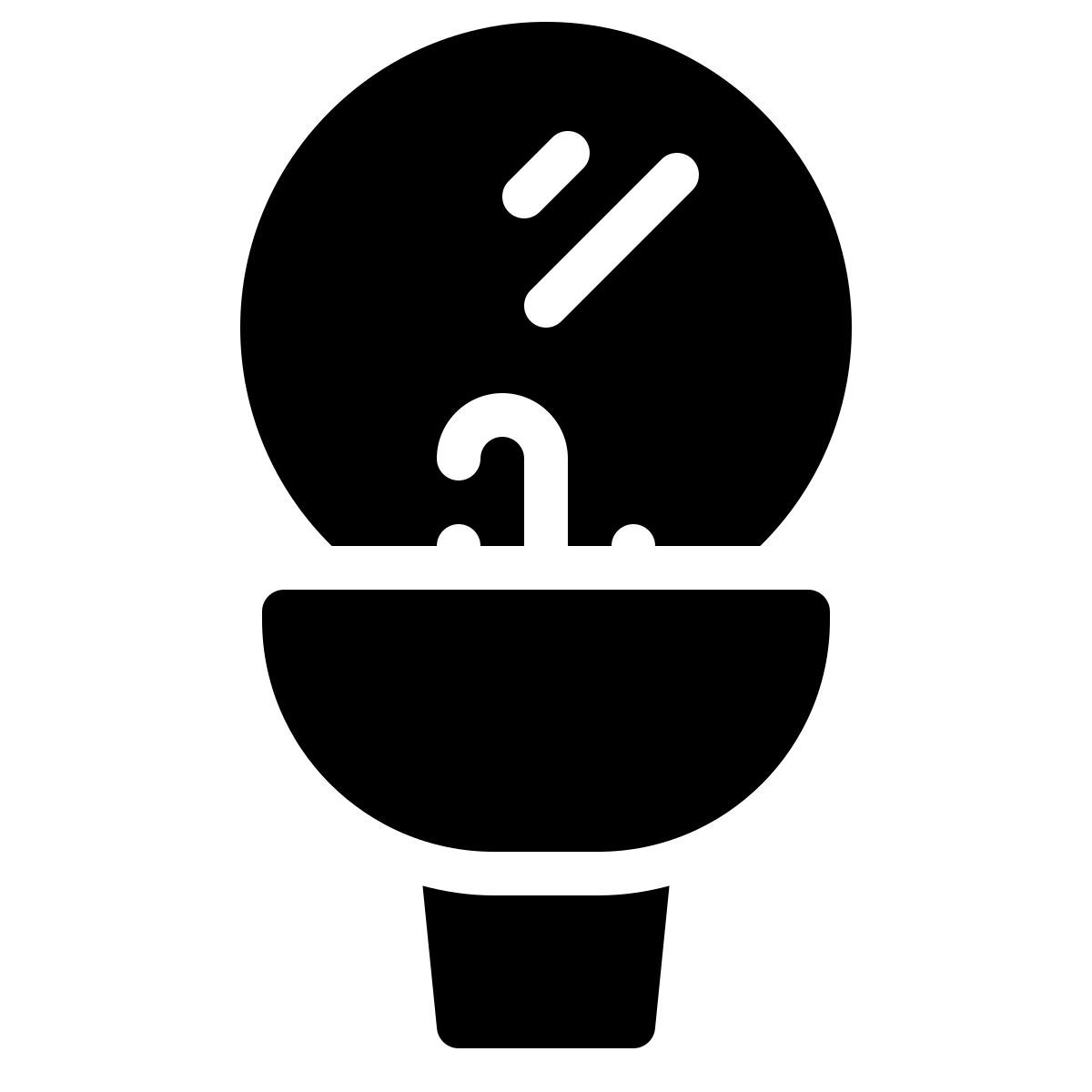 ios 17 filled style bathroom mirror icon