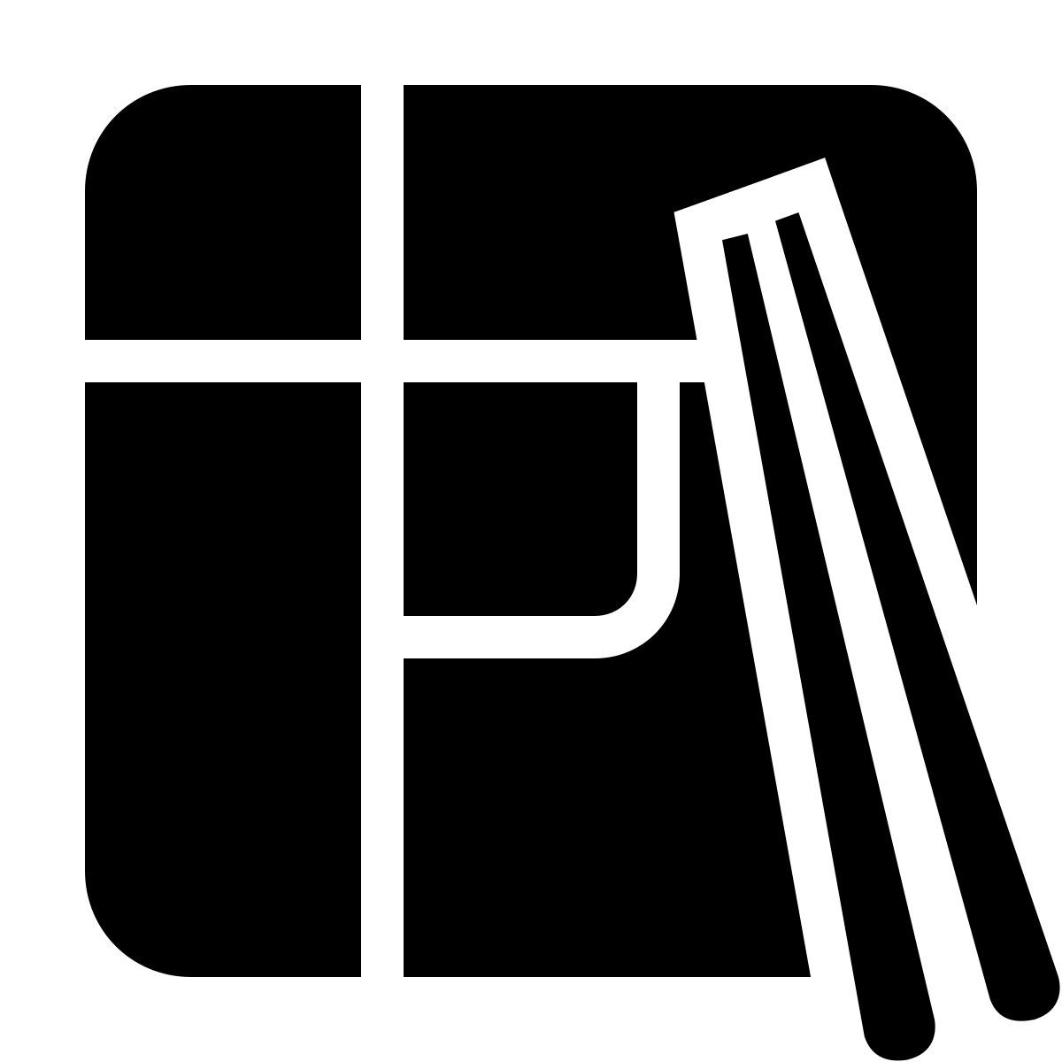 ios 17 filled style 도시락 icon