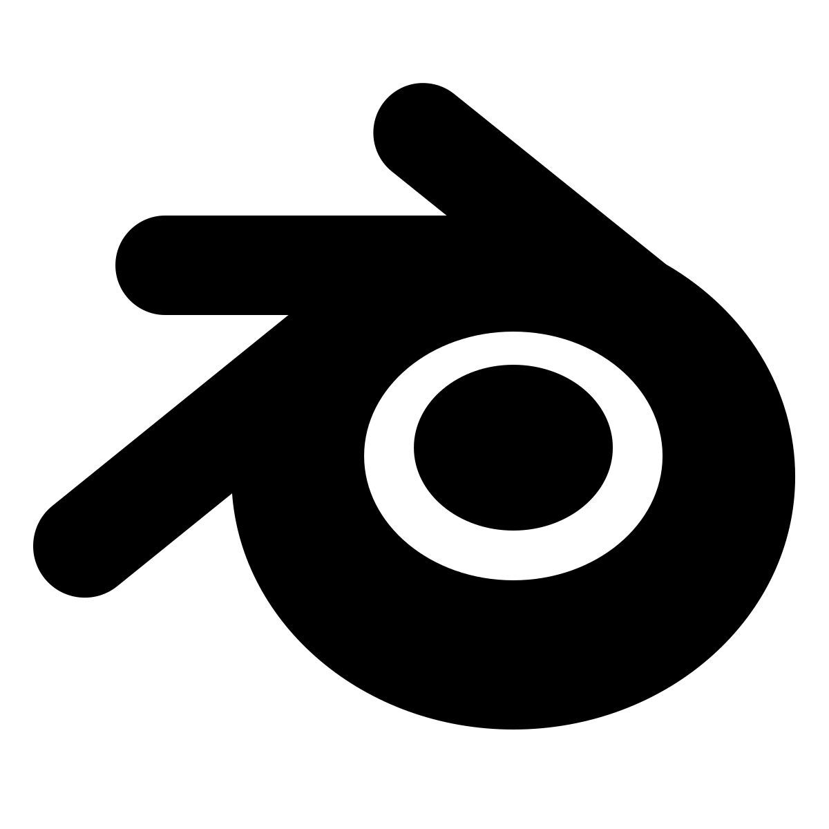 ios 17 filled style 블렌더 3d icon