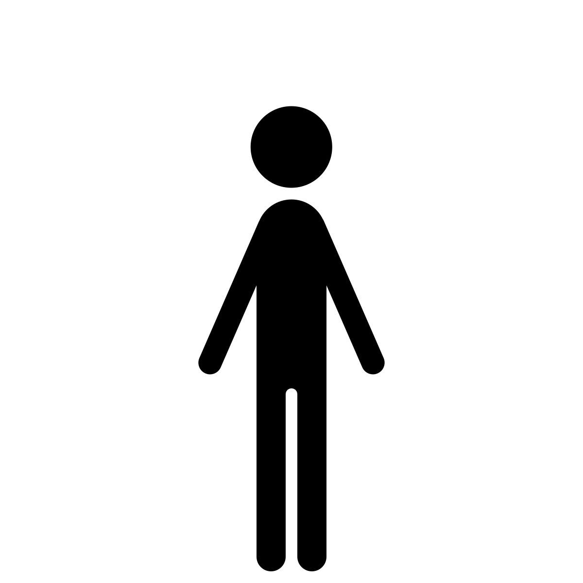 ios 17 filled style body type slim icon