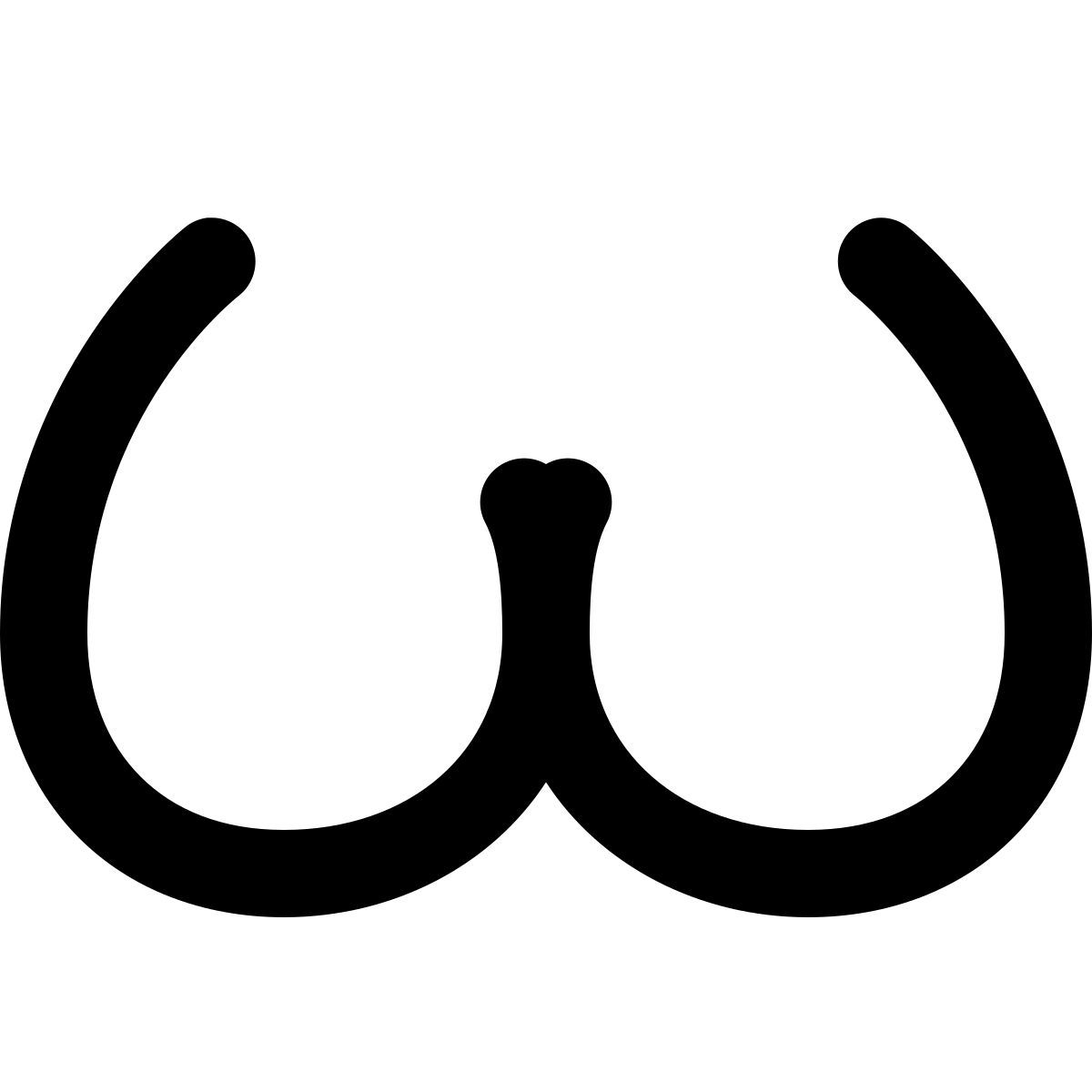 ios 17 filled style nalgas icon