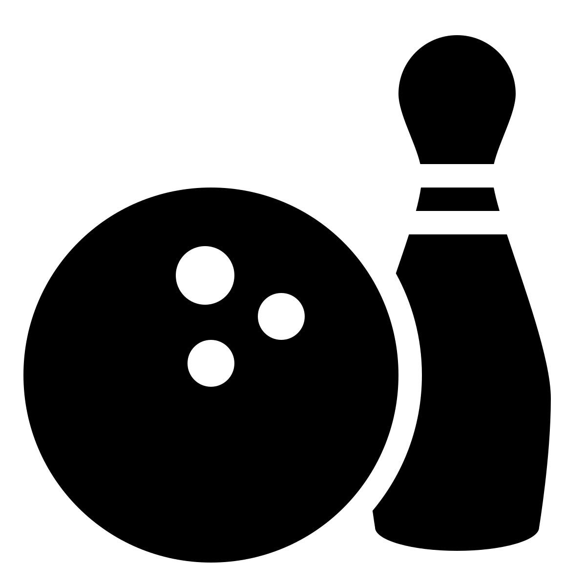 ios 17 filled style bowling icon