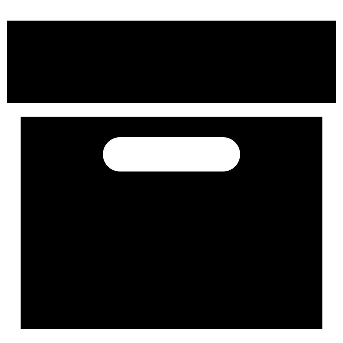 ios 17 filled style caja icon