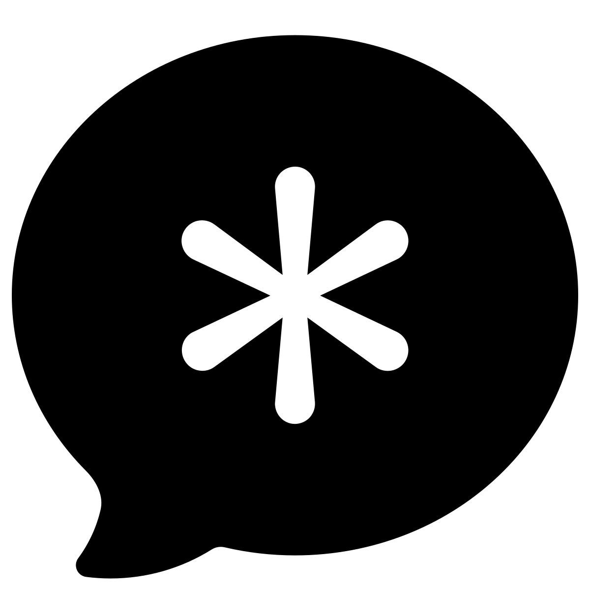 ios 17 filled style valiente ai icon