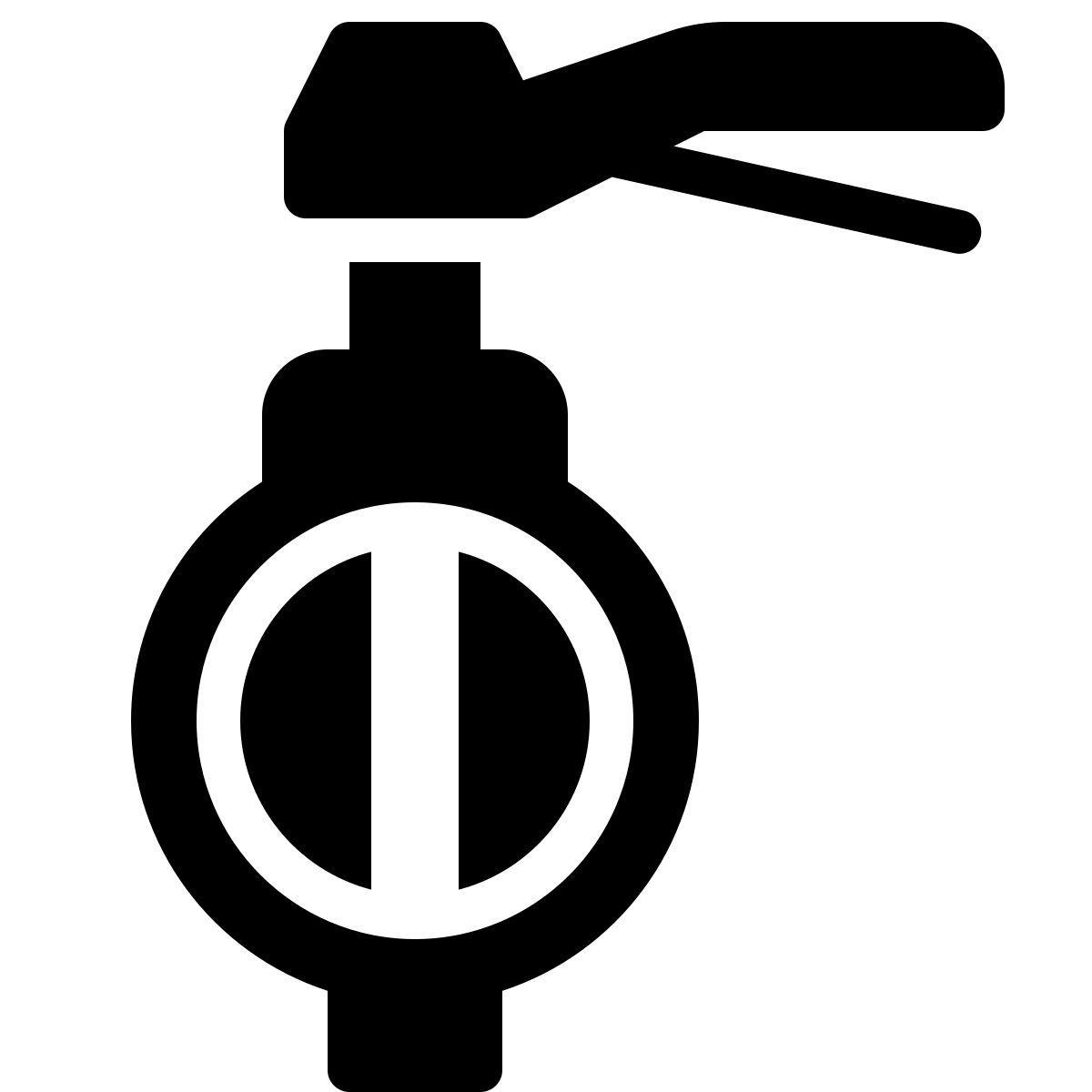 ios 17 filled style butterfly valve icon