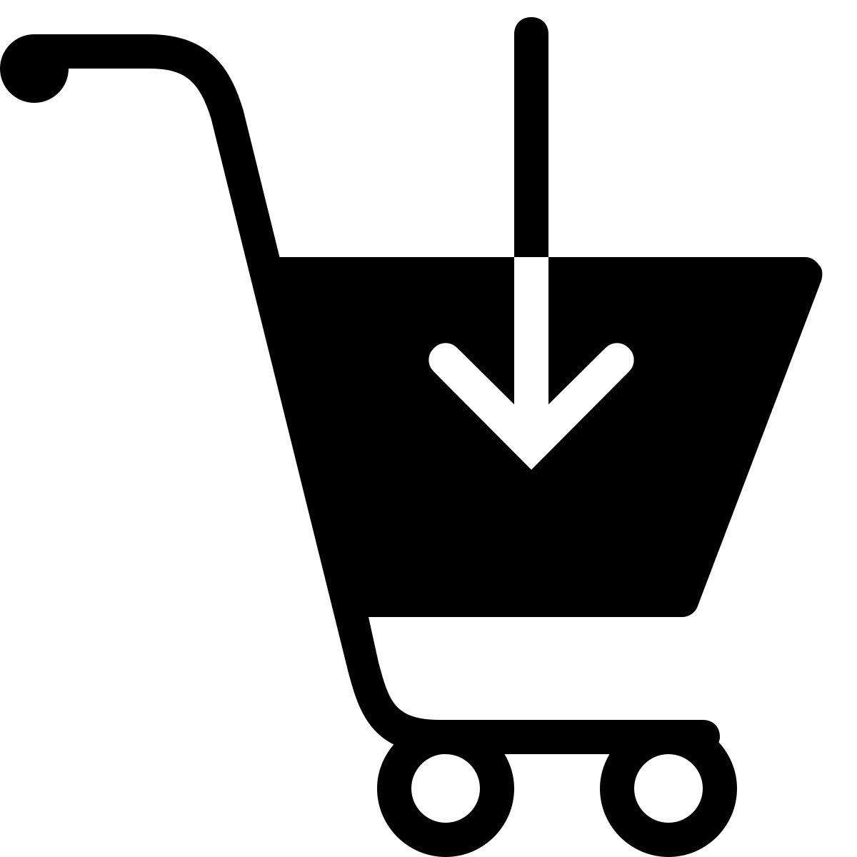 ios 17 filled style 장바구니에 담기 icon