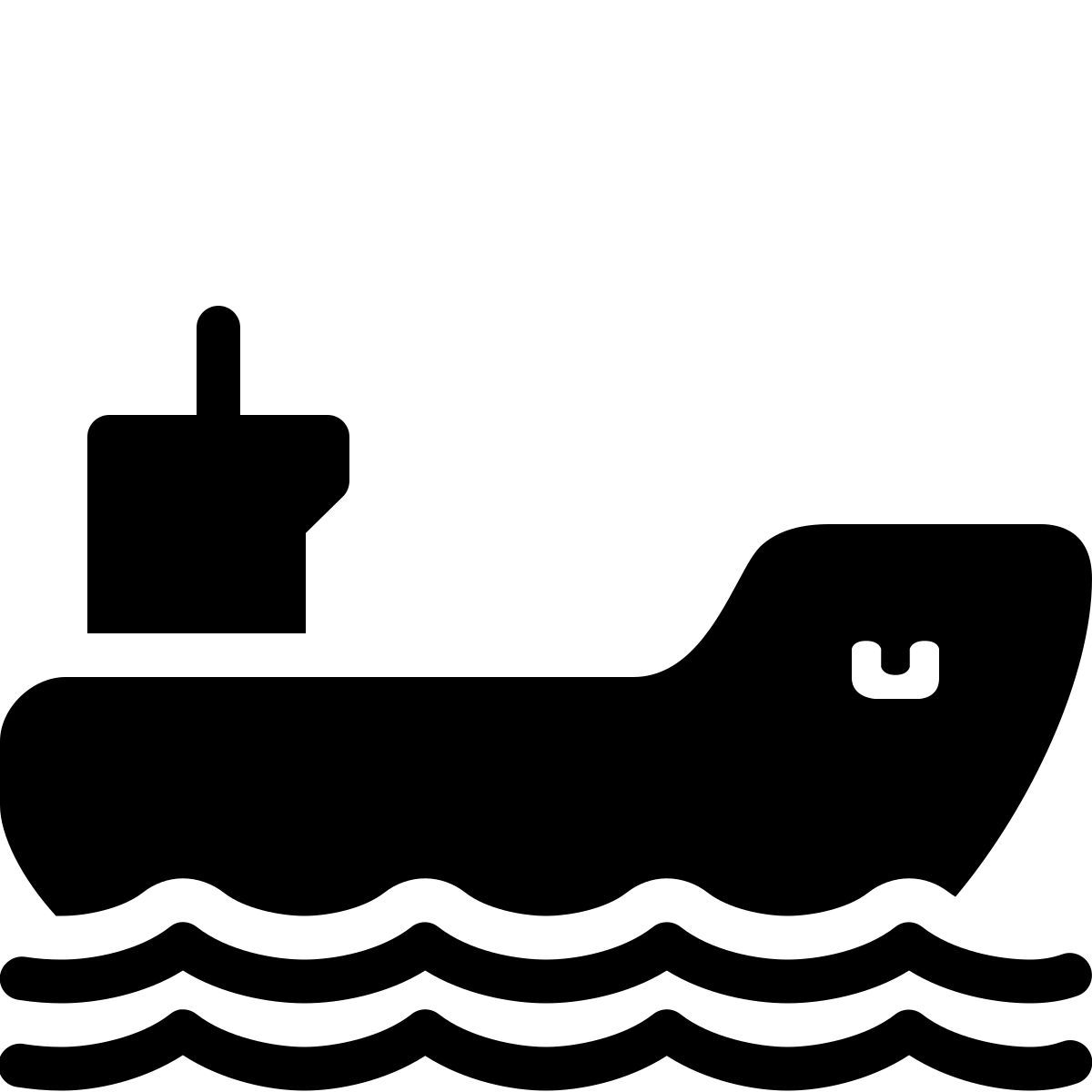 ios 17 filled style cargo ship icon