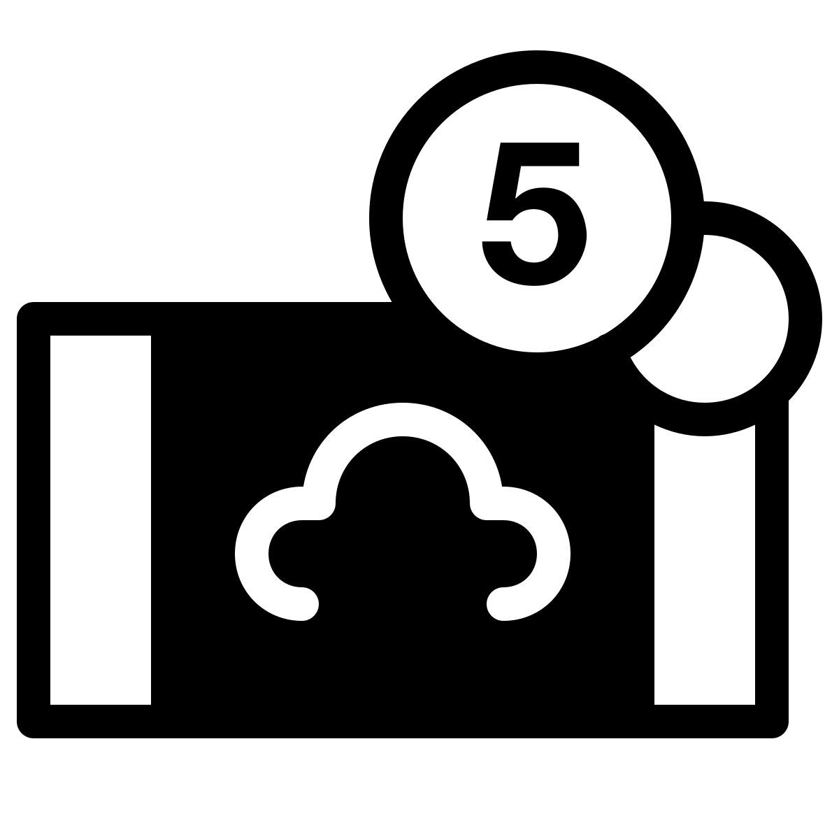 ios 17 filled style kasse icon