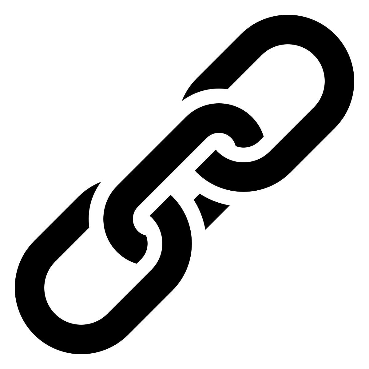 ios 17 filled style chaîne icon