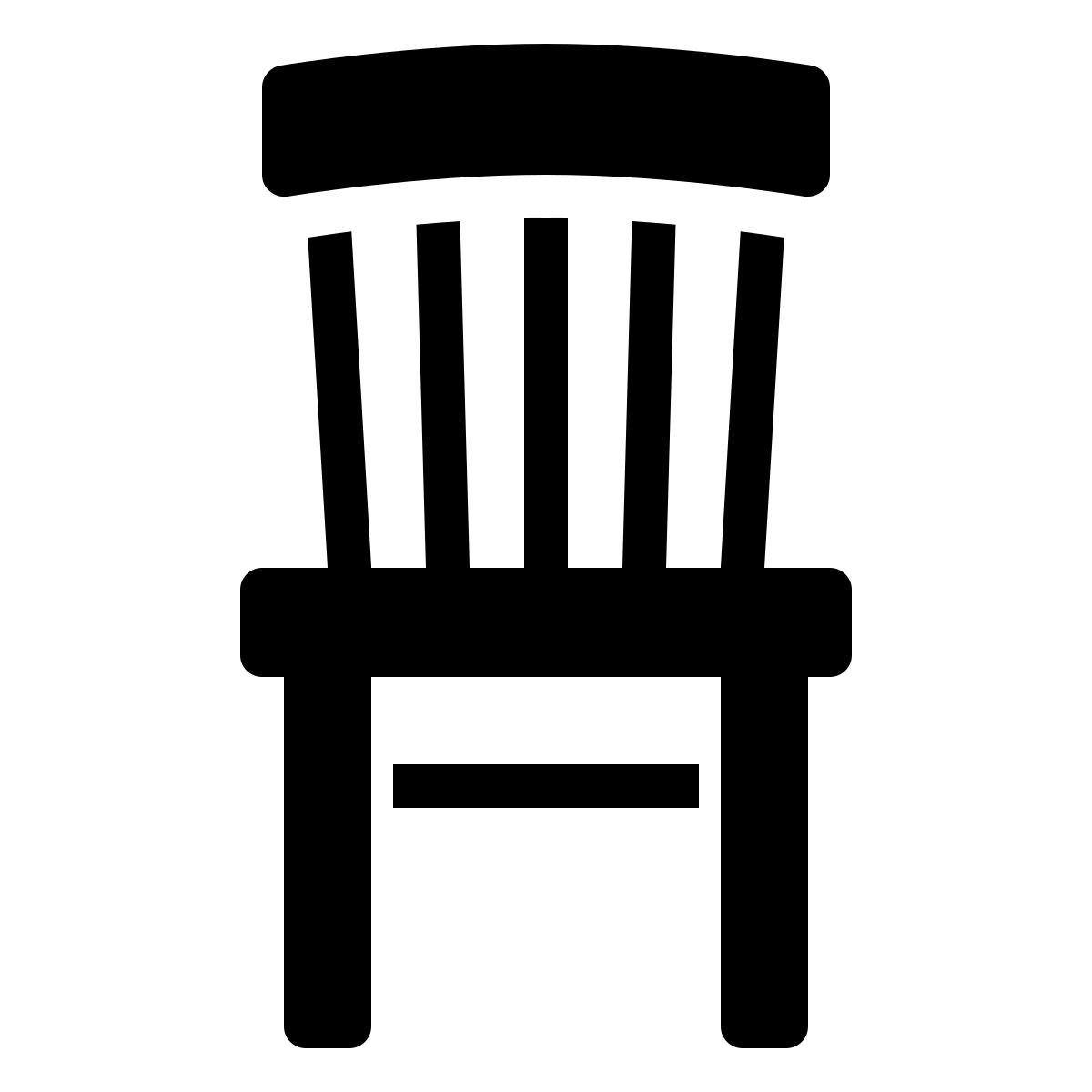 ios 17 filled style silla icon