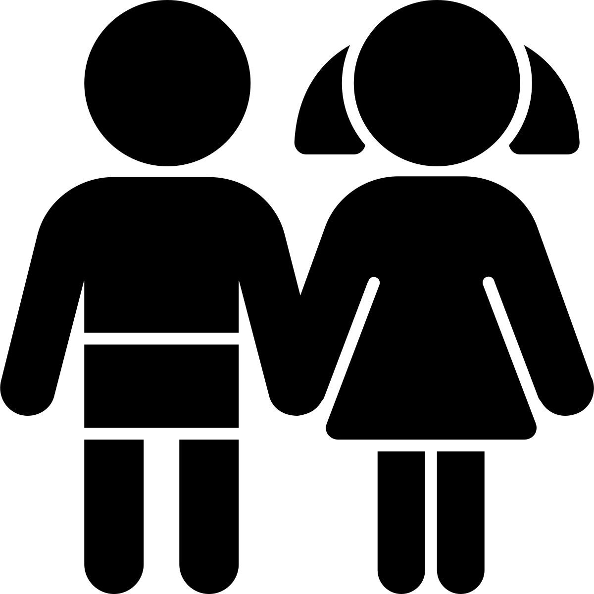 ios 17 filled style children icon