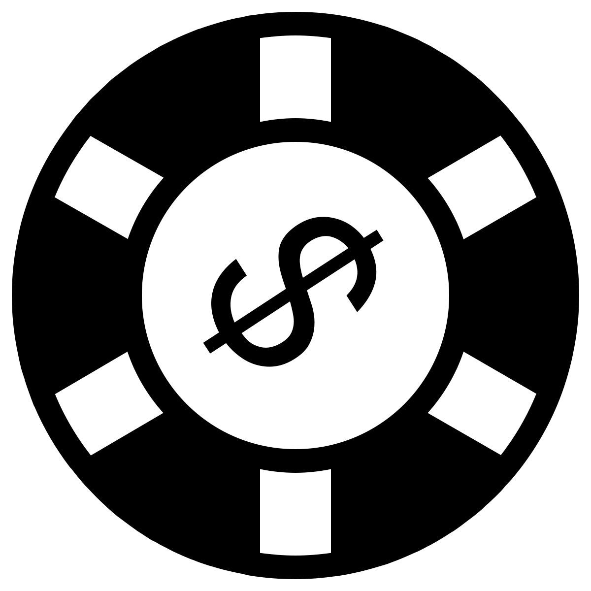 ios 17 filled style casino icon