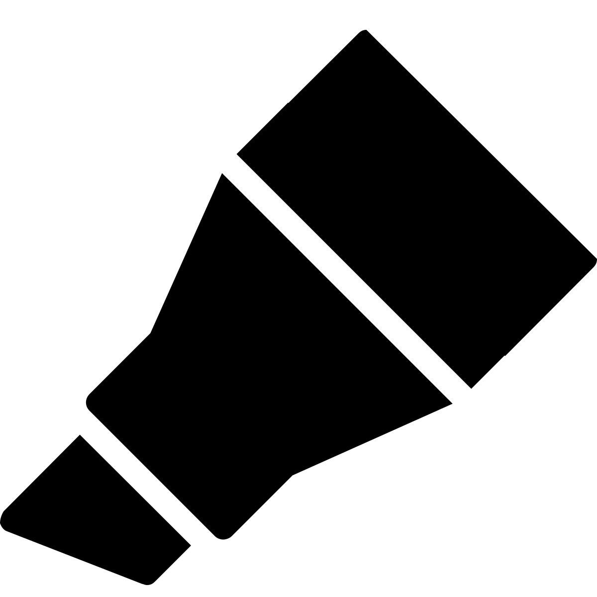 ios 17 filled style chisel tip marker icon