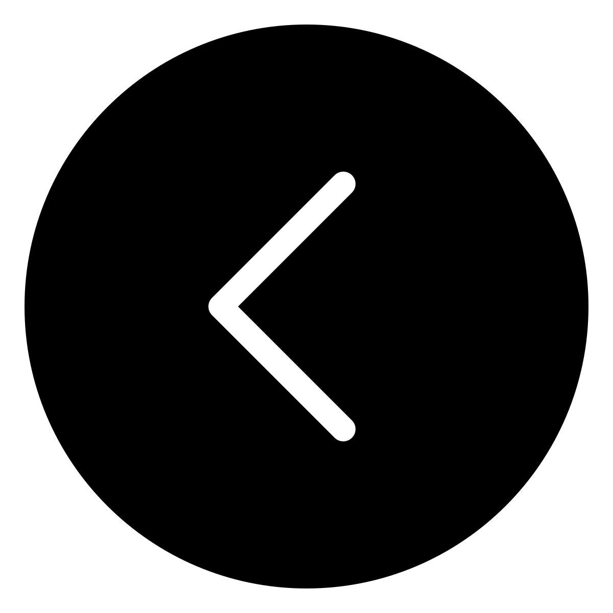 ios 17 filled style segno a v a sinsitra icon