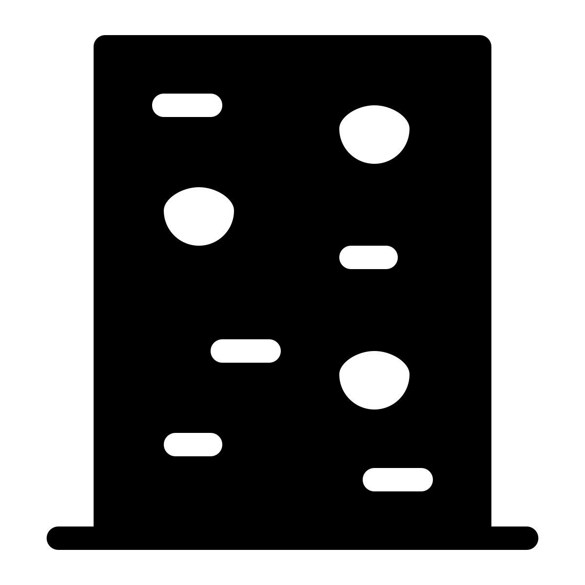 ios 17 filled style 상승 icon