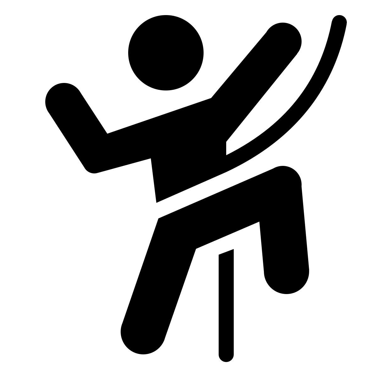 ios 17 filled style montañismo icon