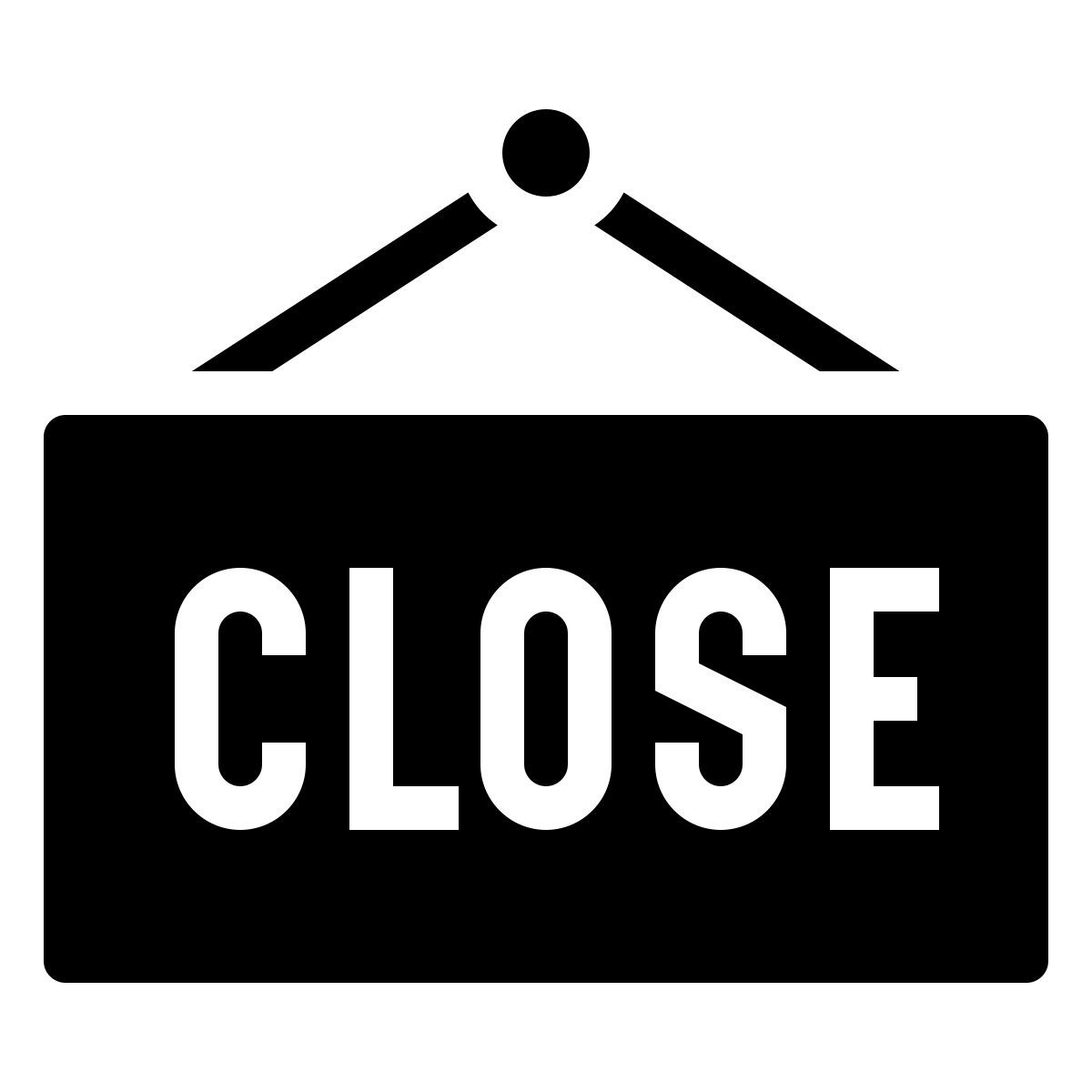 ios 17 filled style chiuso icon