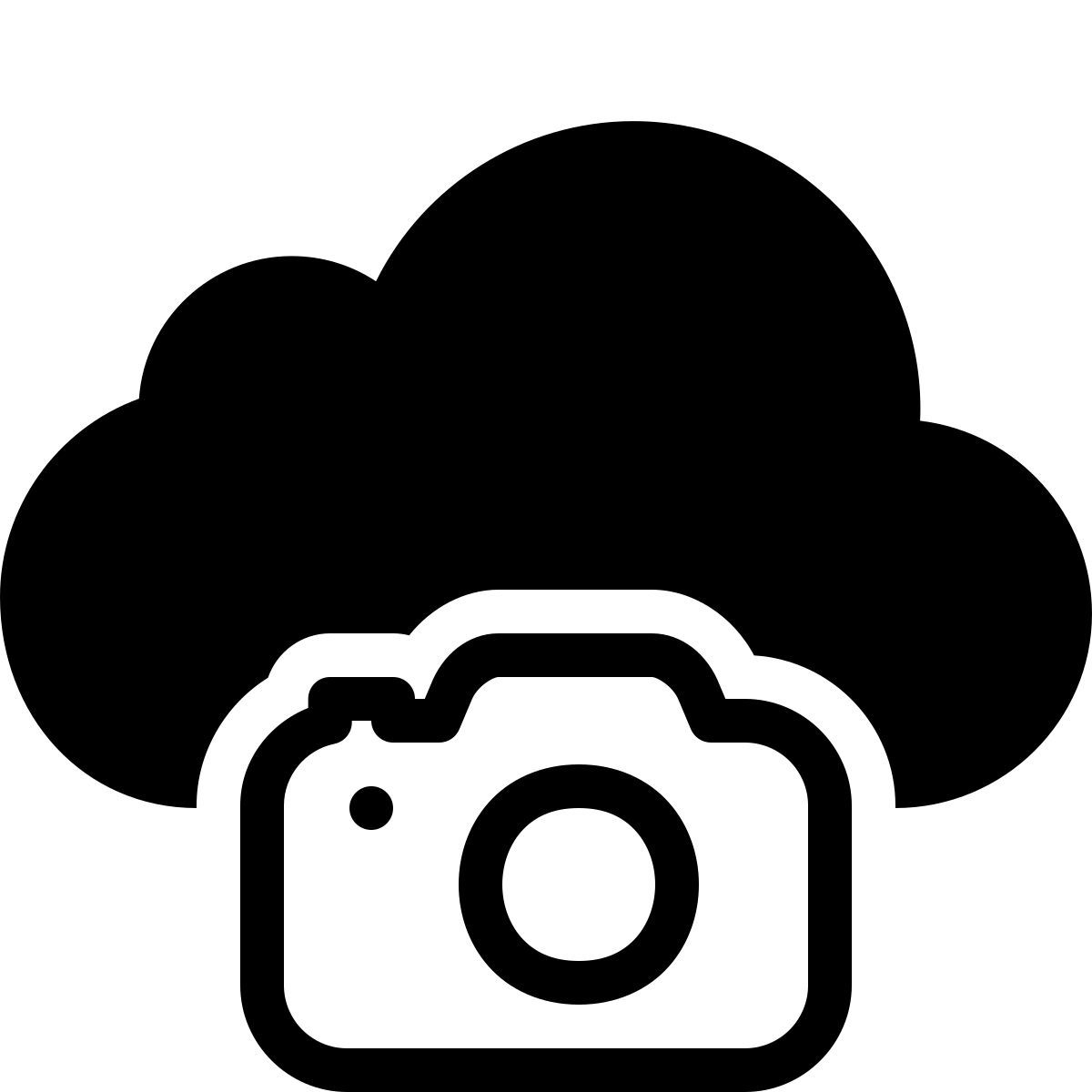 ios 17 filled style cloud photo icon