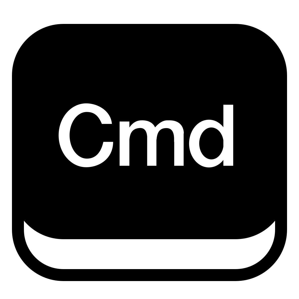 ios 17 filled style cmd icon