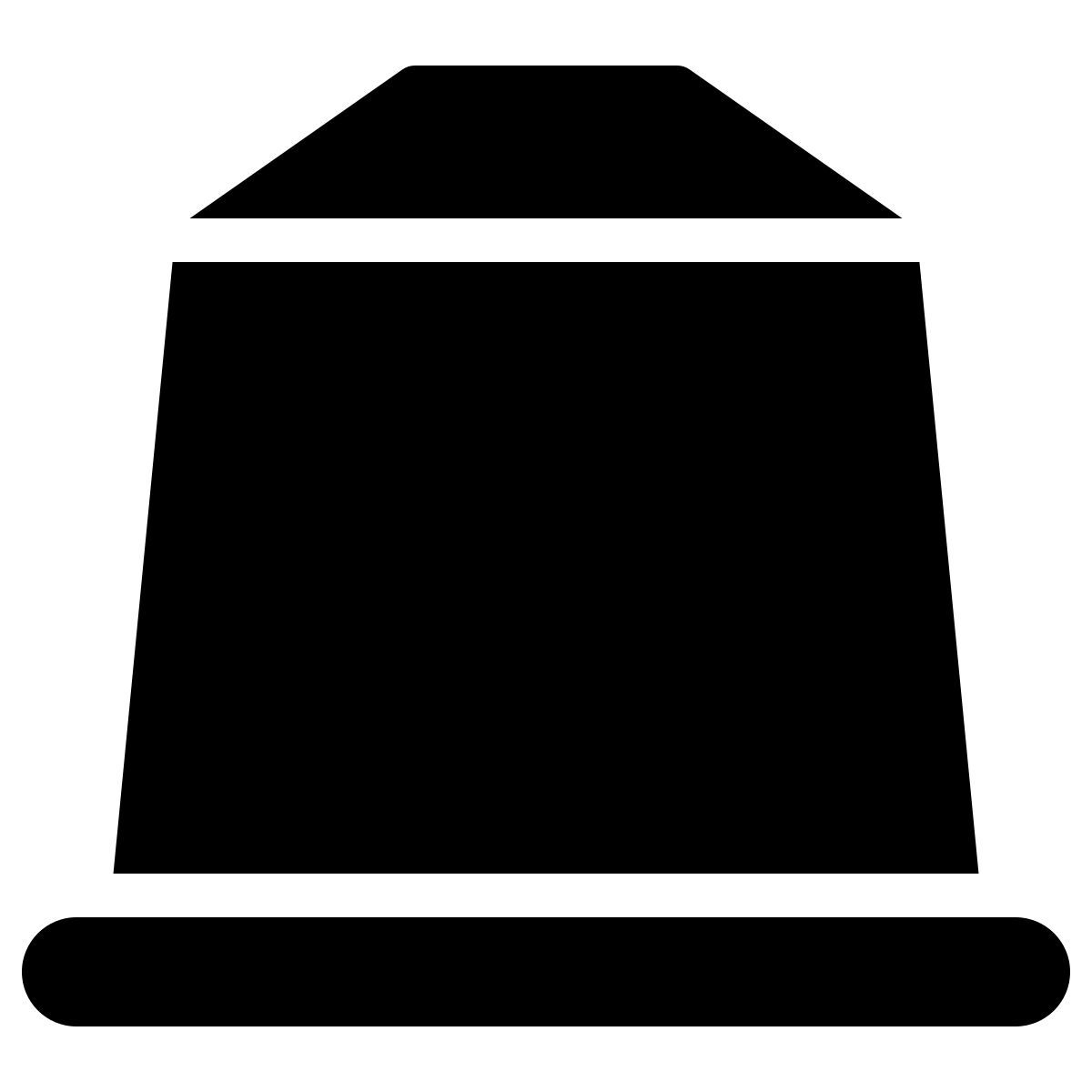 ios 17 filled style cápsula de café icon