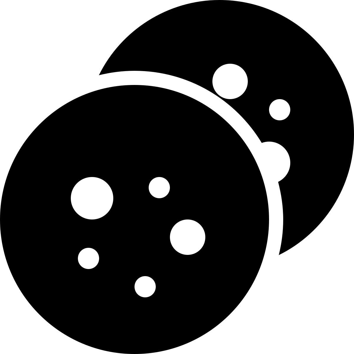 ios 17 filled style 饼干 icon