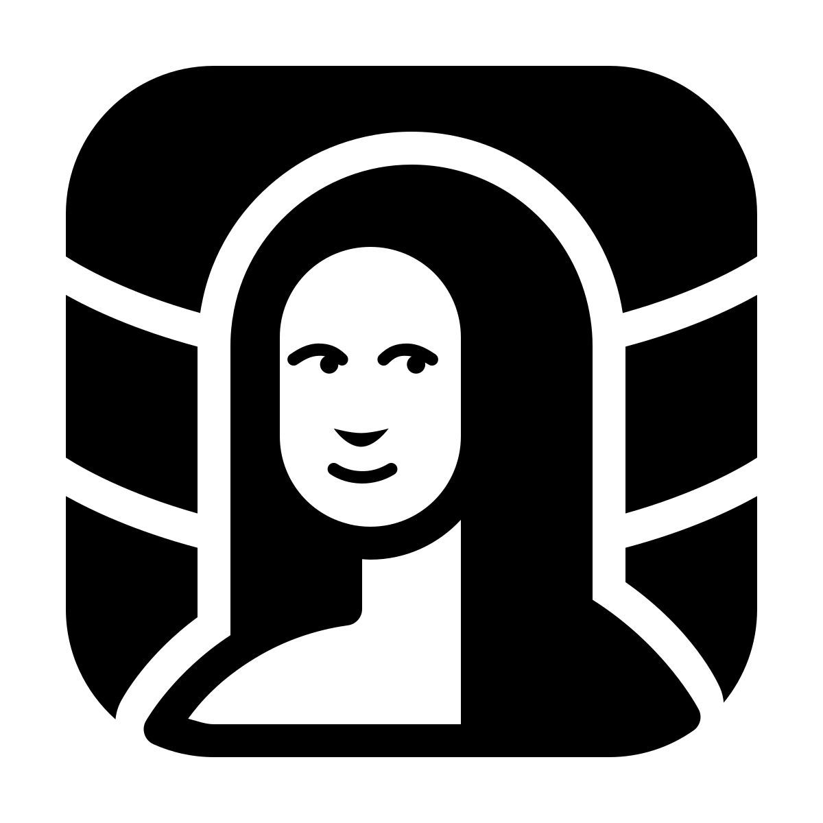 ios 17 filled style 每日艺术 icon