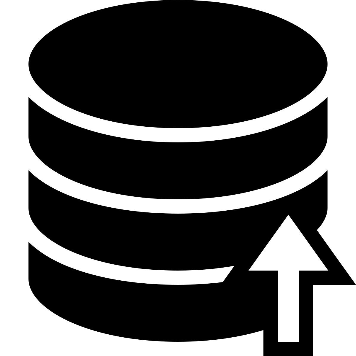 ios 17 filled style database restore icon