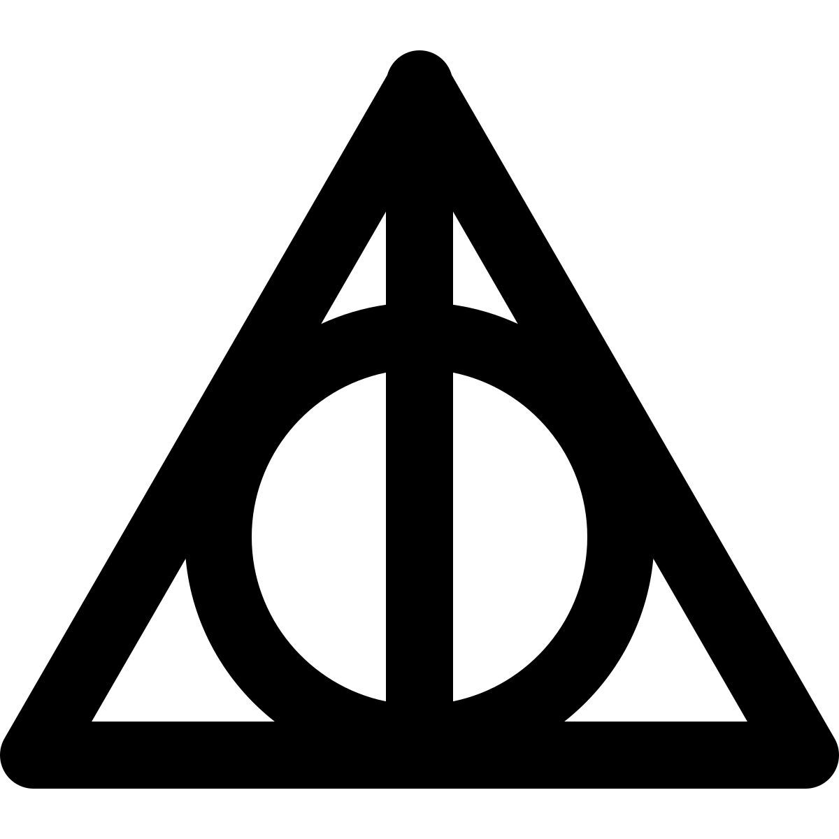 ios 17 filled style 죽음의 성물 icon