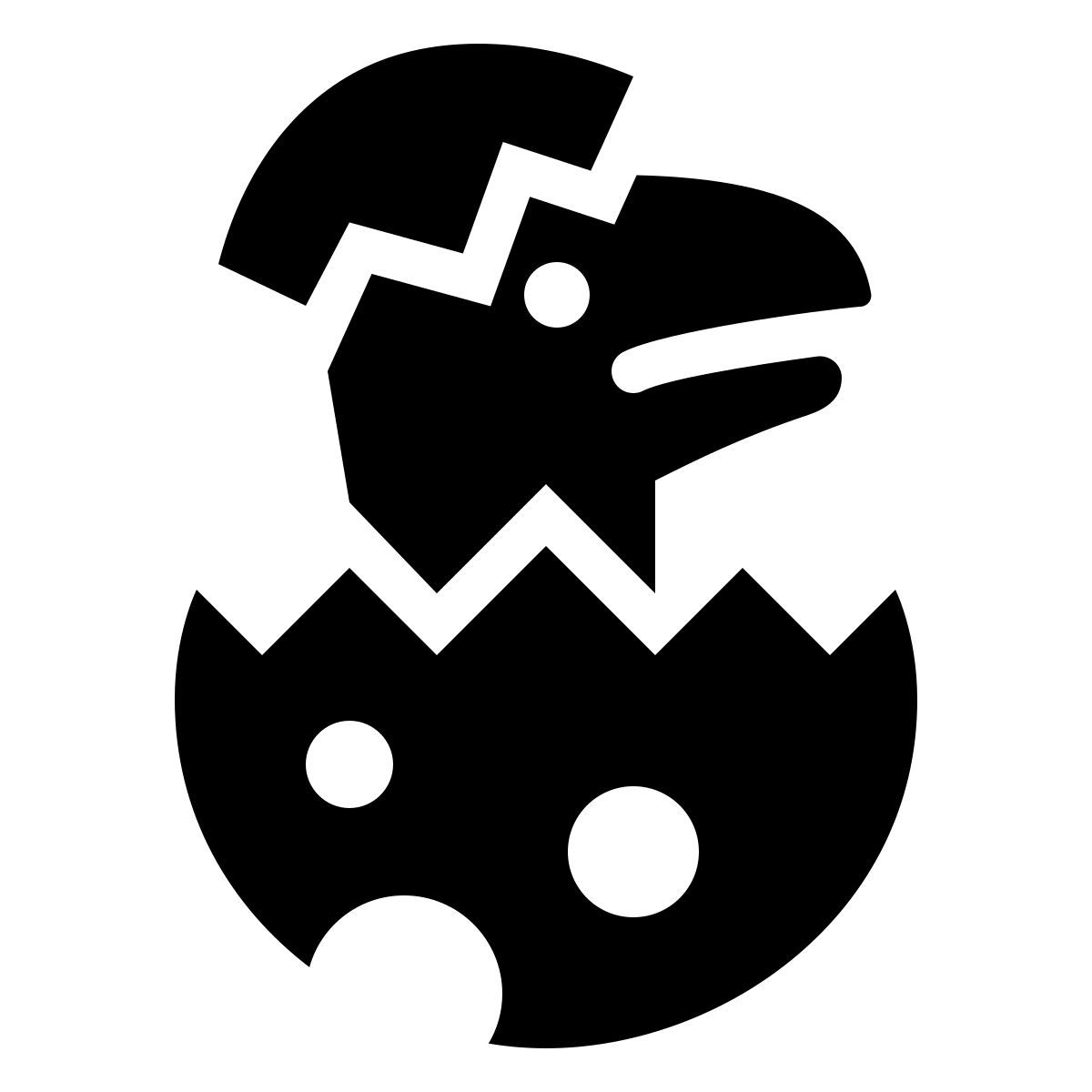 ios 17 filled style 恐龙蛋 icon