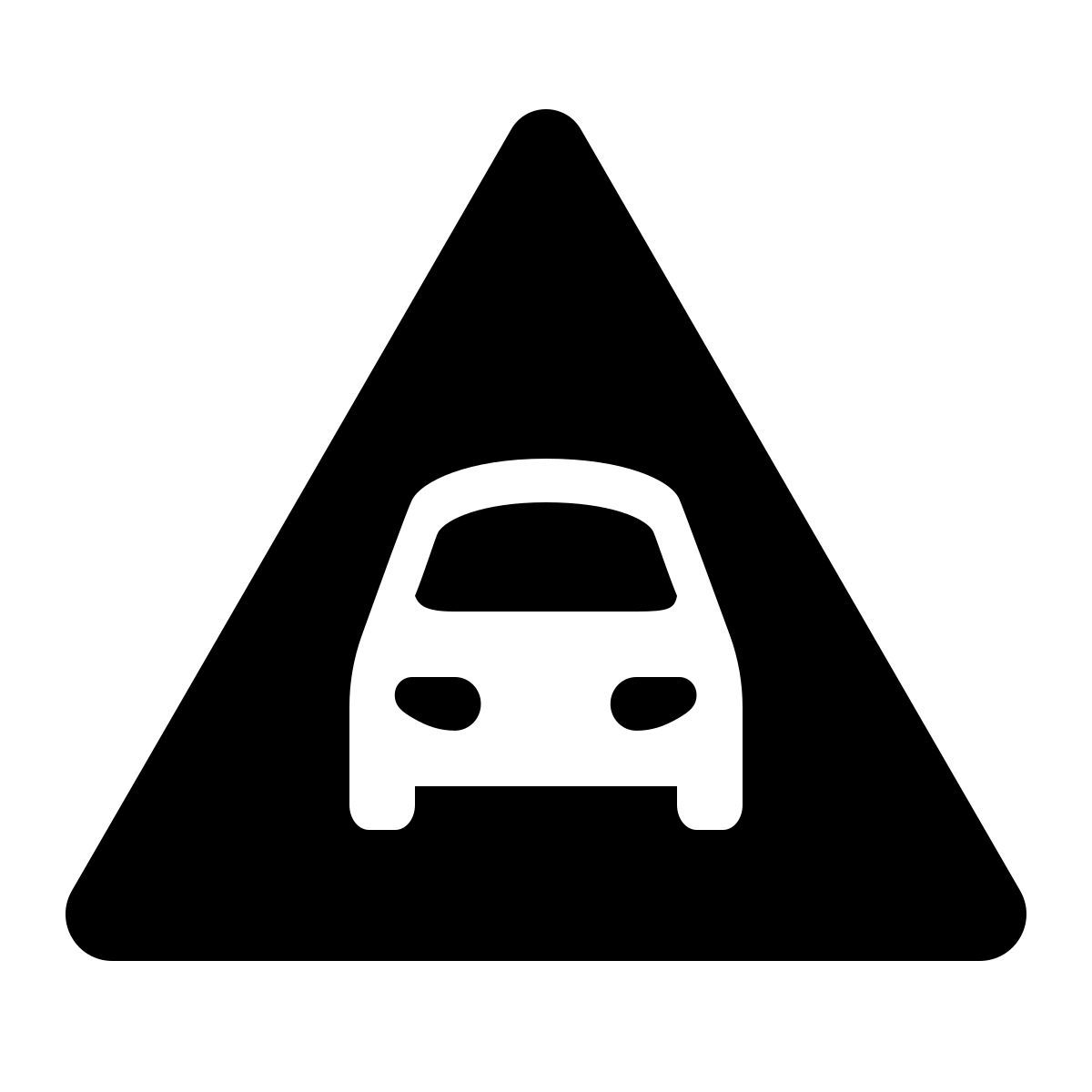 ios 17 filled style distance warning icon