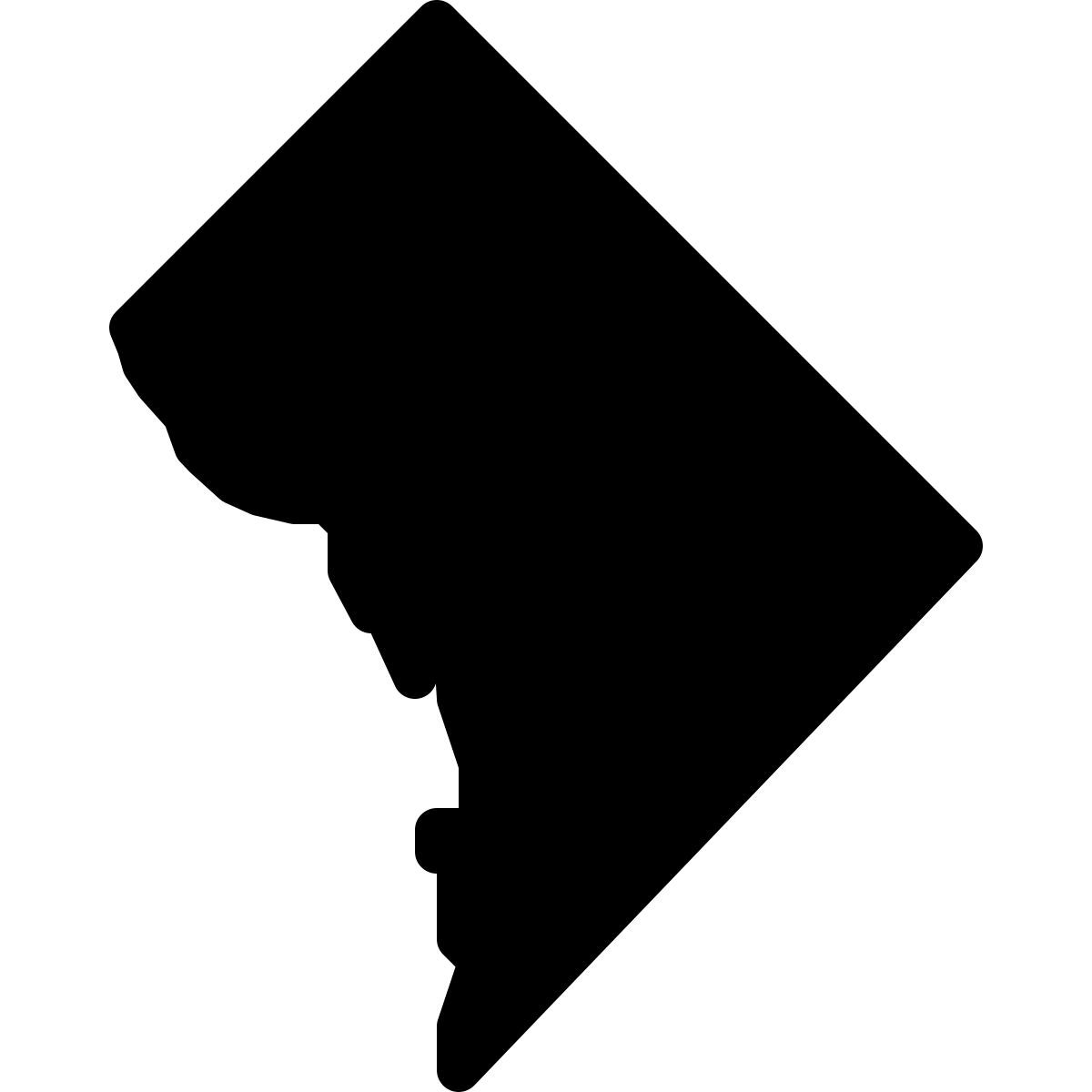 ios 17 filled style district of columbia icon