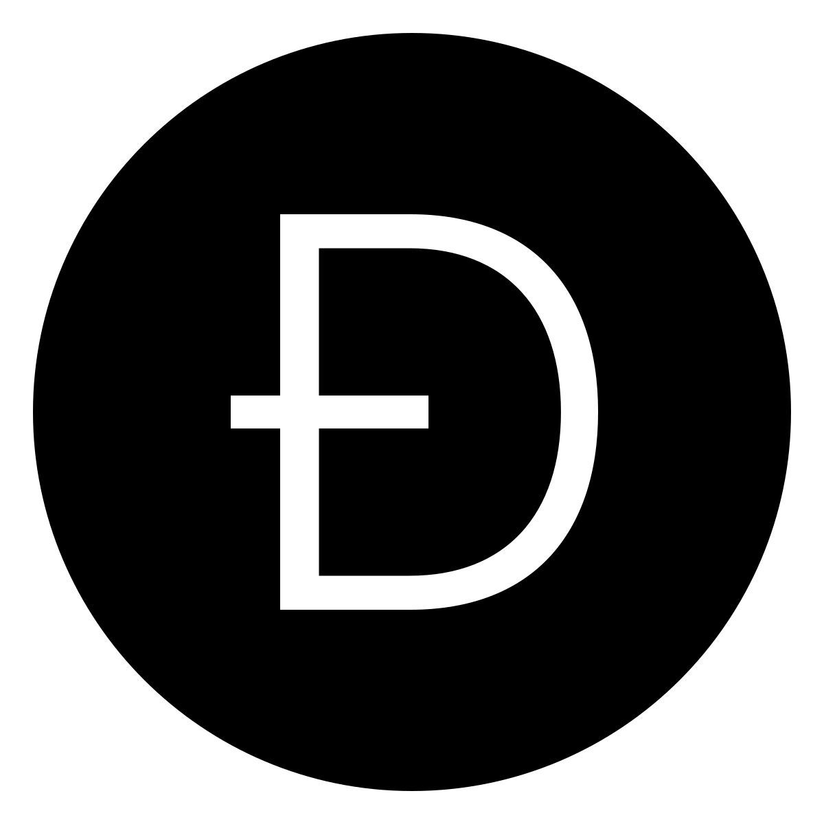 ios 17 filled style 狗狗币 icon