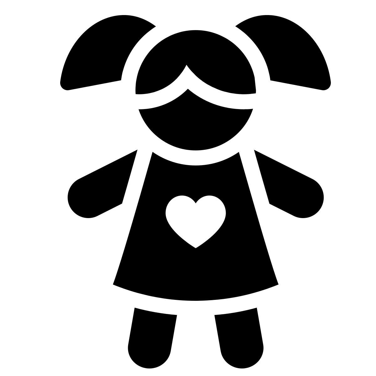 ios 17 filled style doll icon