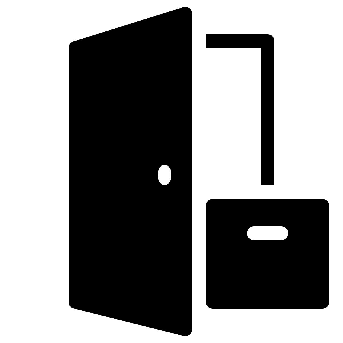 ios 17 filled style entrega porta a porta icon