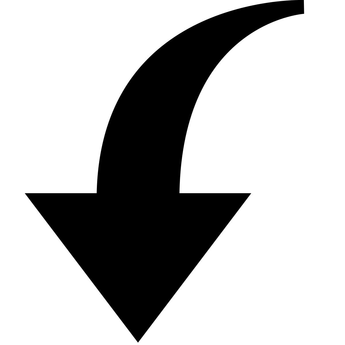 ios 17 filled style 下降3 icon