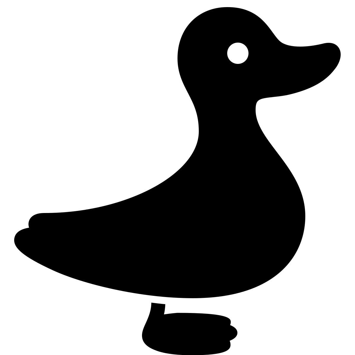 ios 17 filled style duck icon