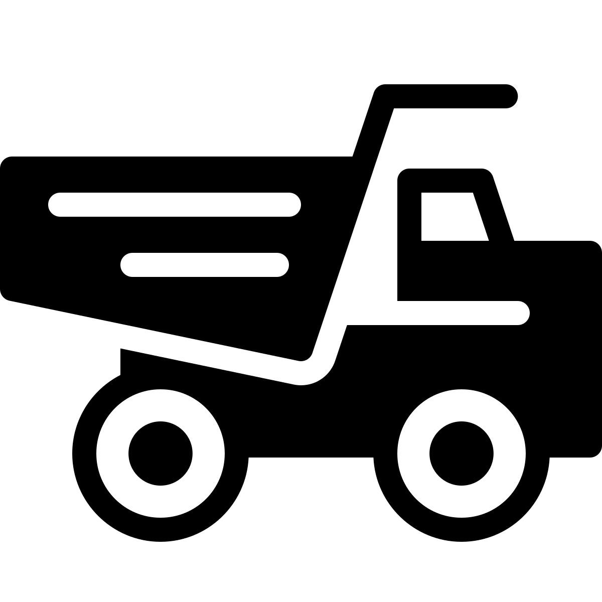 ios 17 filled style 垃圾车 icon