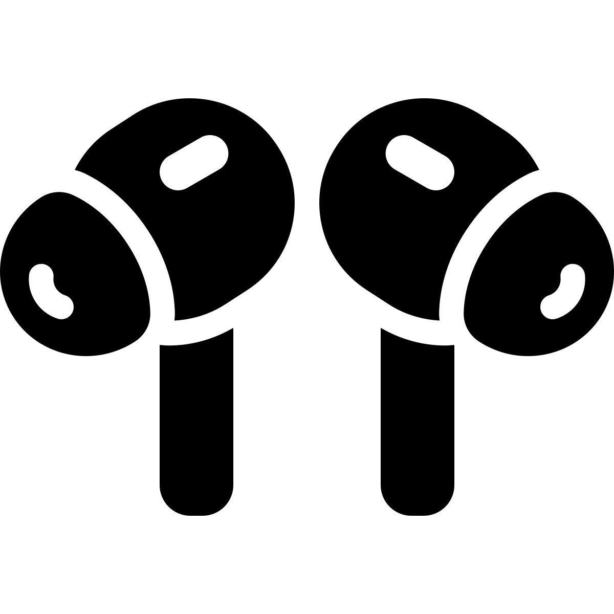 ios 17 filled style 耳塞式耳机 airpods pro icon