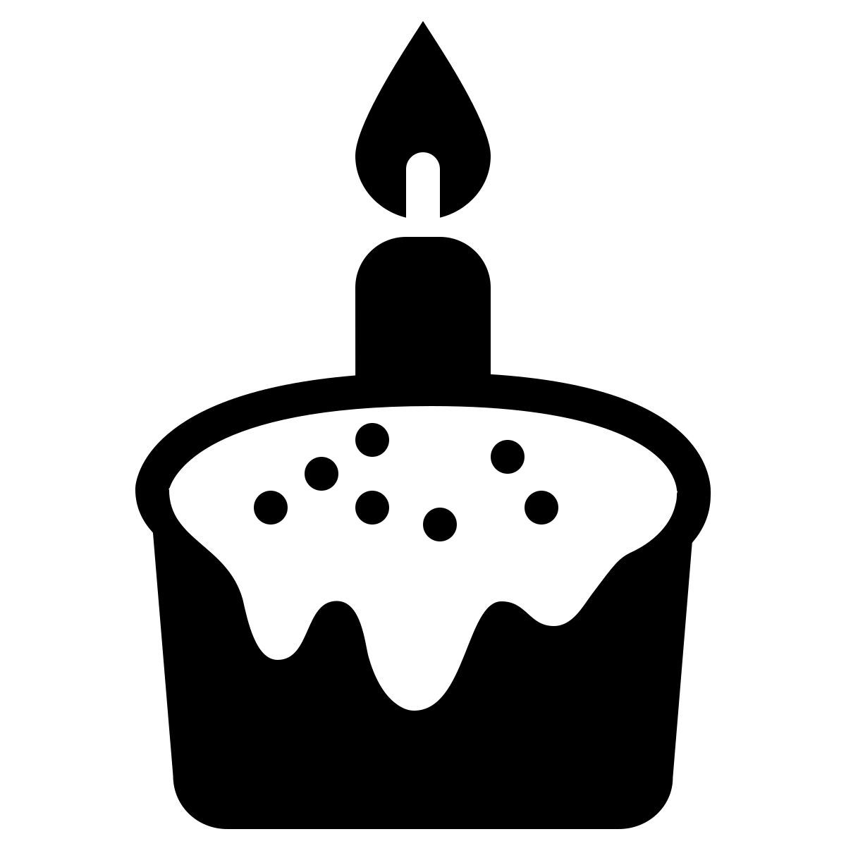 ios 17 filled style pastel de pascua icon