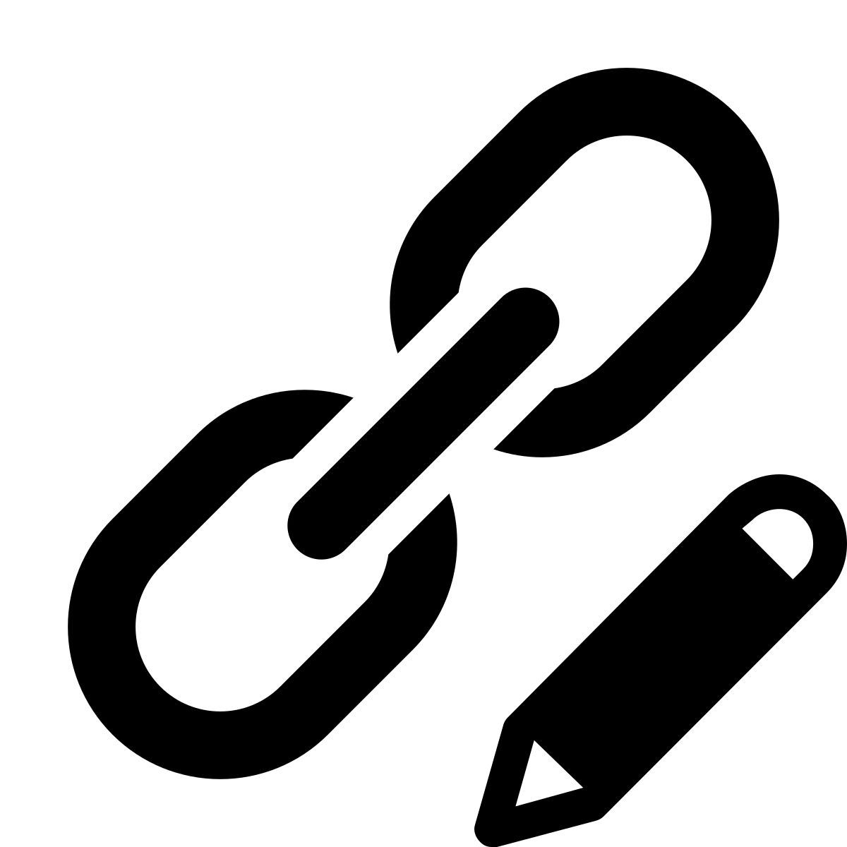 ios 17 filled style editar ligação icon