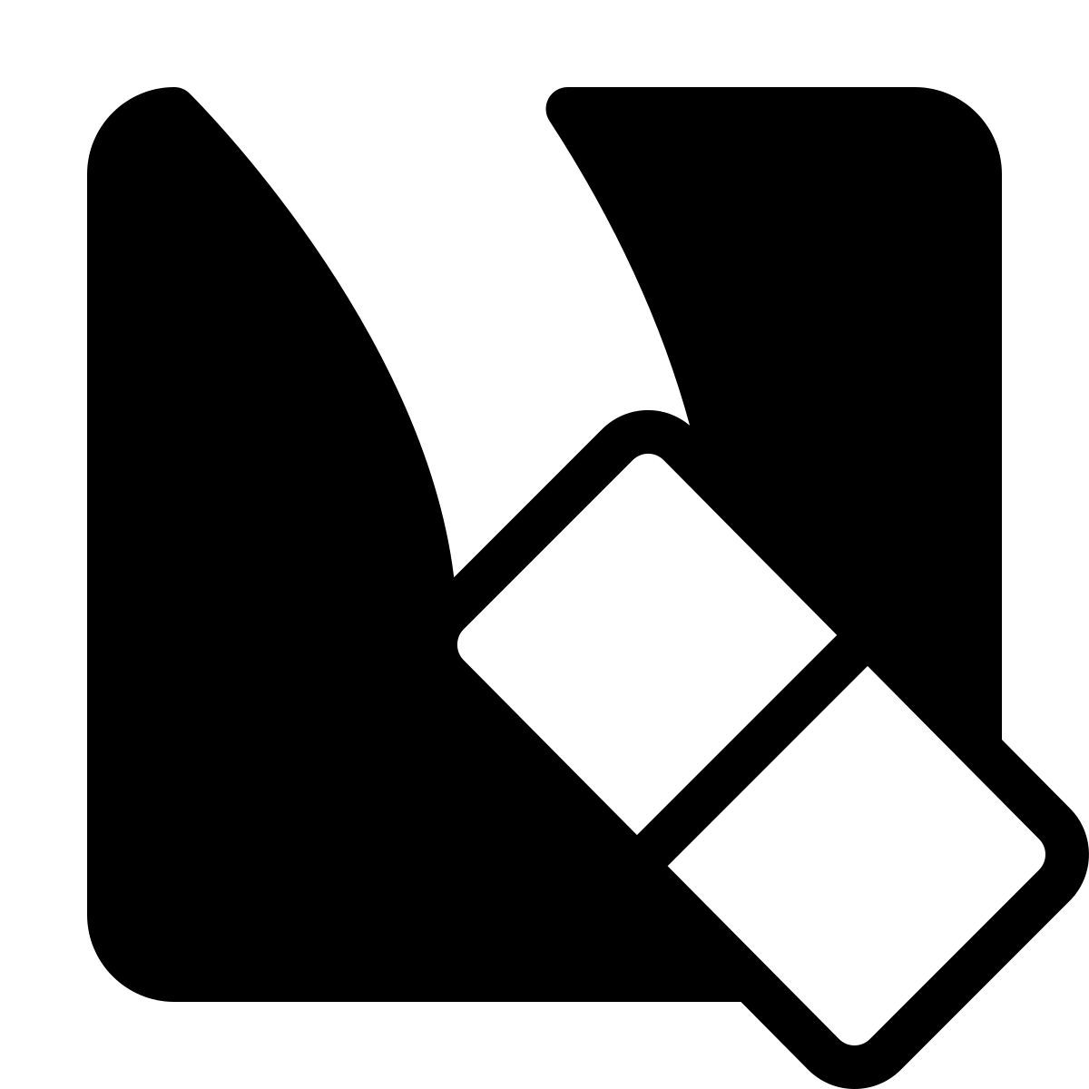 ios 17 filled style erase image icon