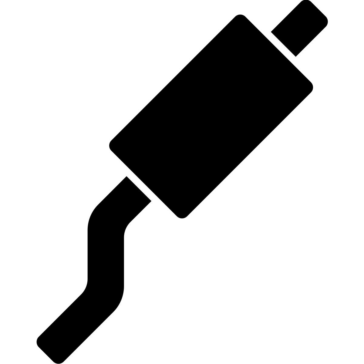 ios 17 filled style tubo de escape icon