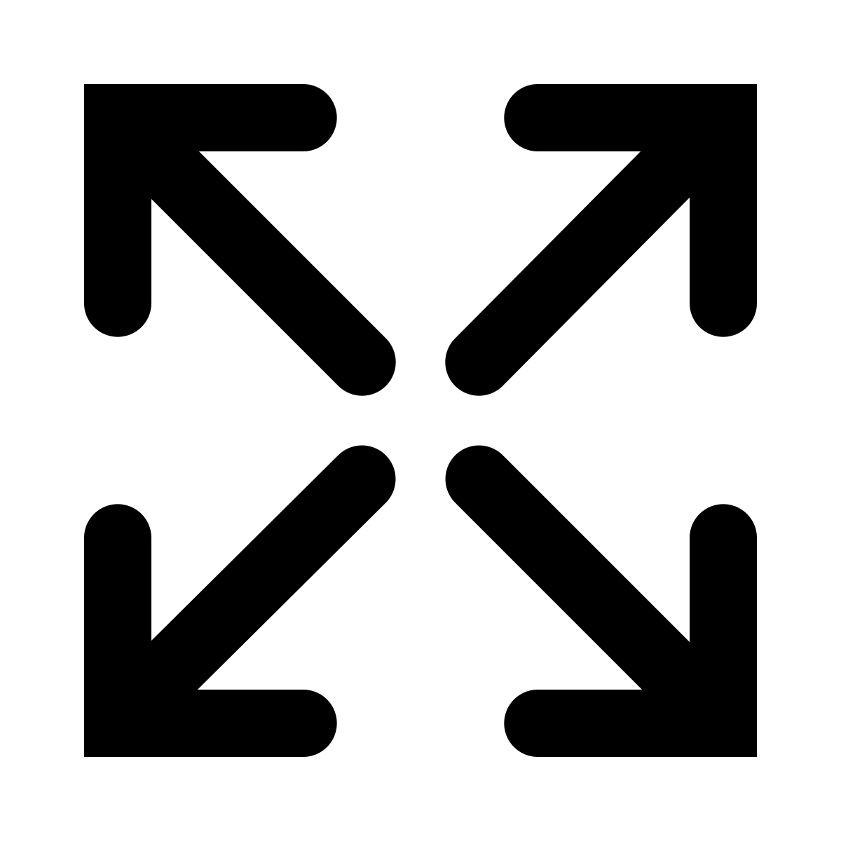 ios 17 filled style expand  v2 icon