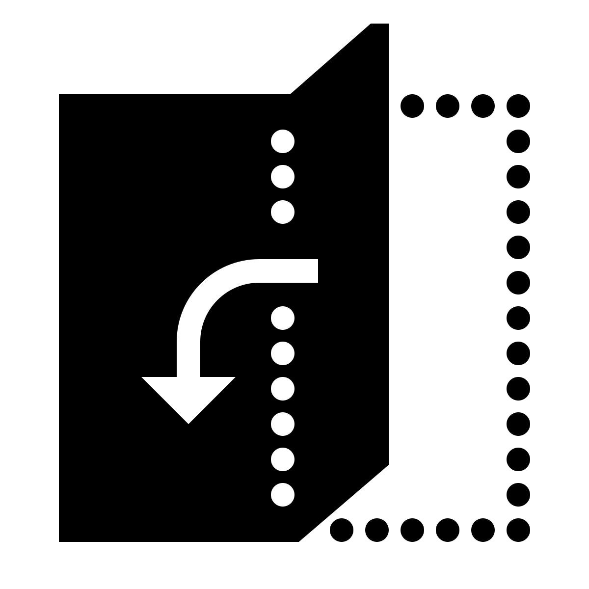 ios 17 filled style fold icon