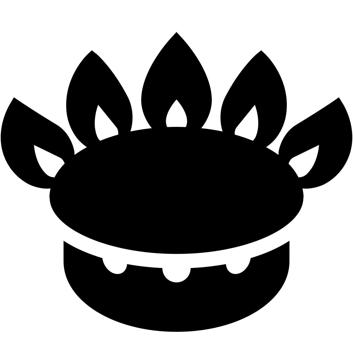 ios 17 filled style quemador de gas icon