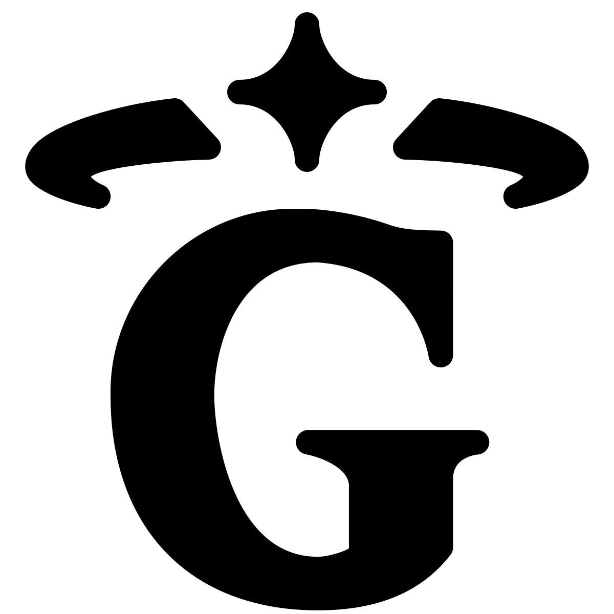 ios 17 filled style logotipo de impacto genshin icon