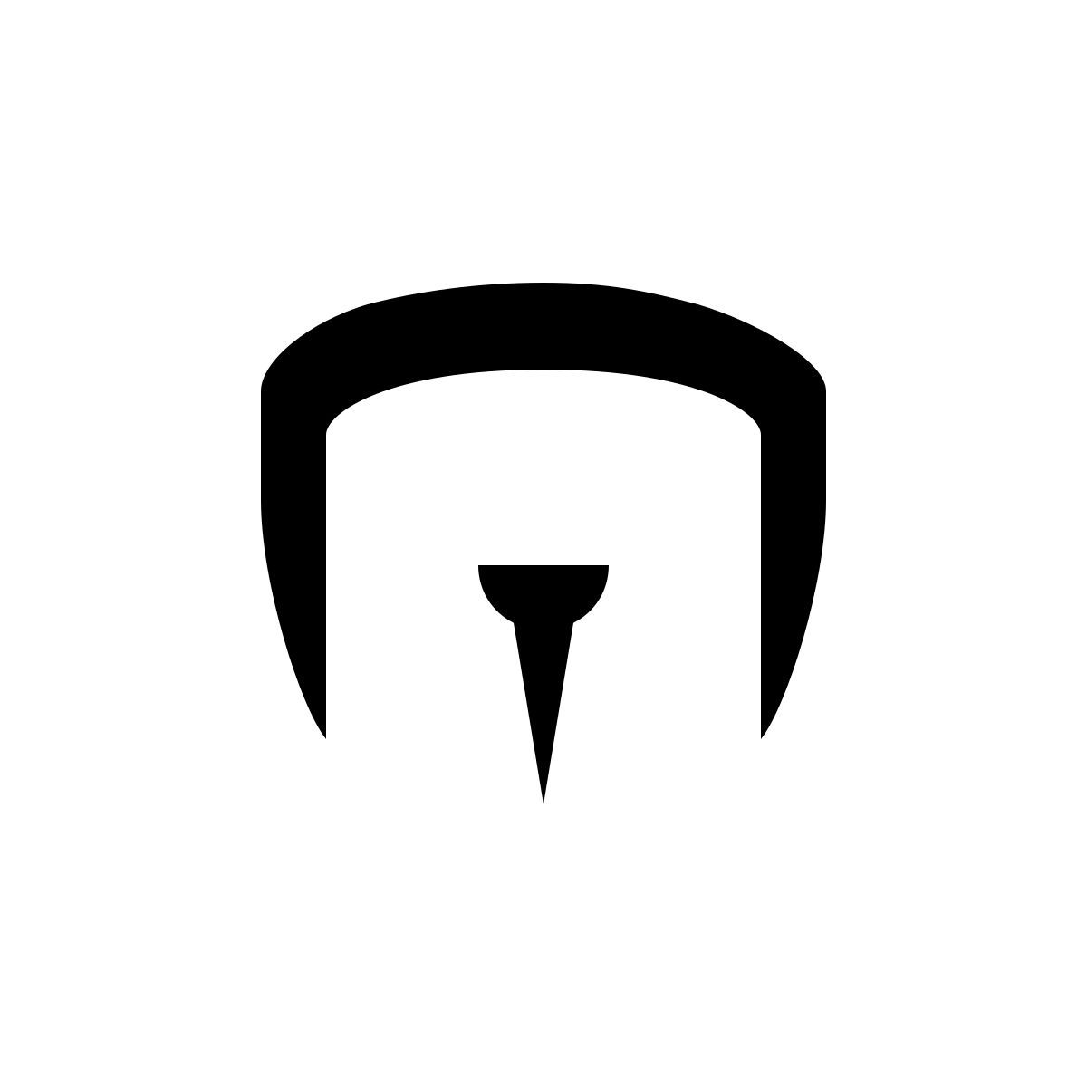 ios 17 filled style moustache de george michael icon